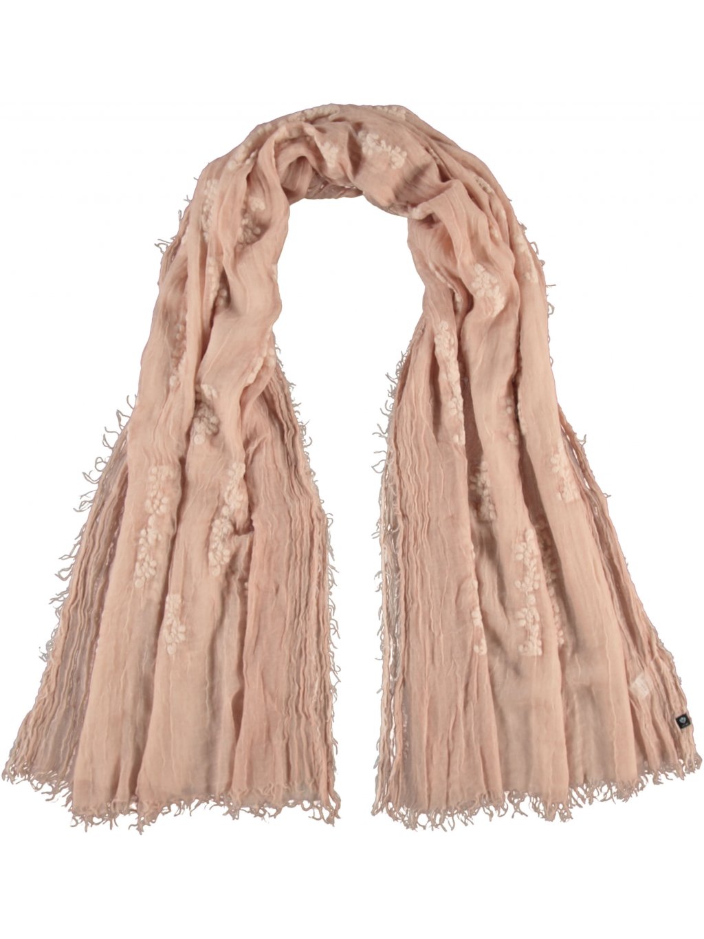 Štola Fraas 613026 pudrově růžová vyšívaná