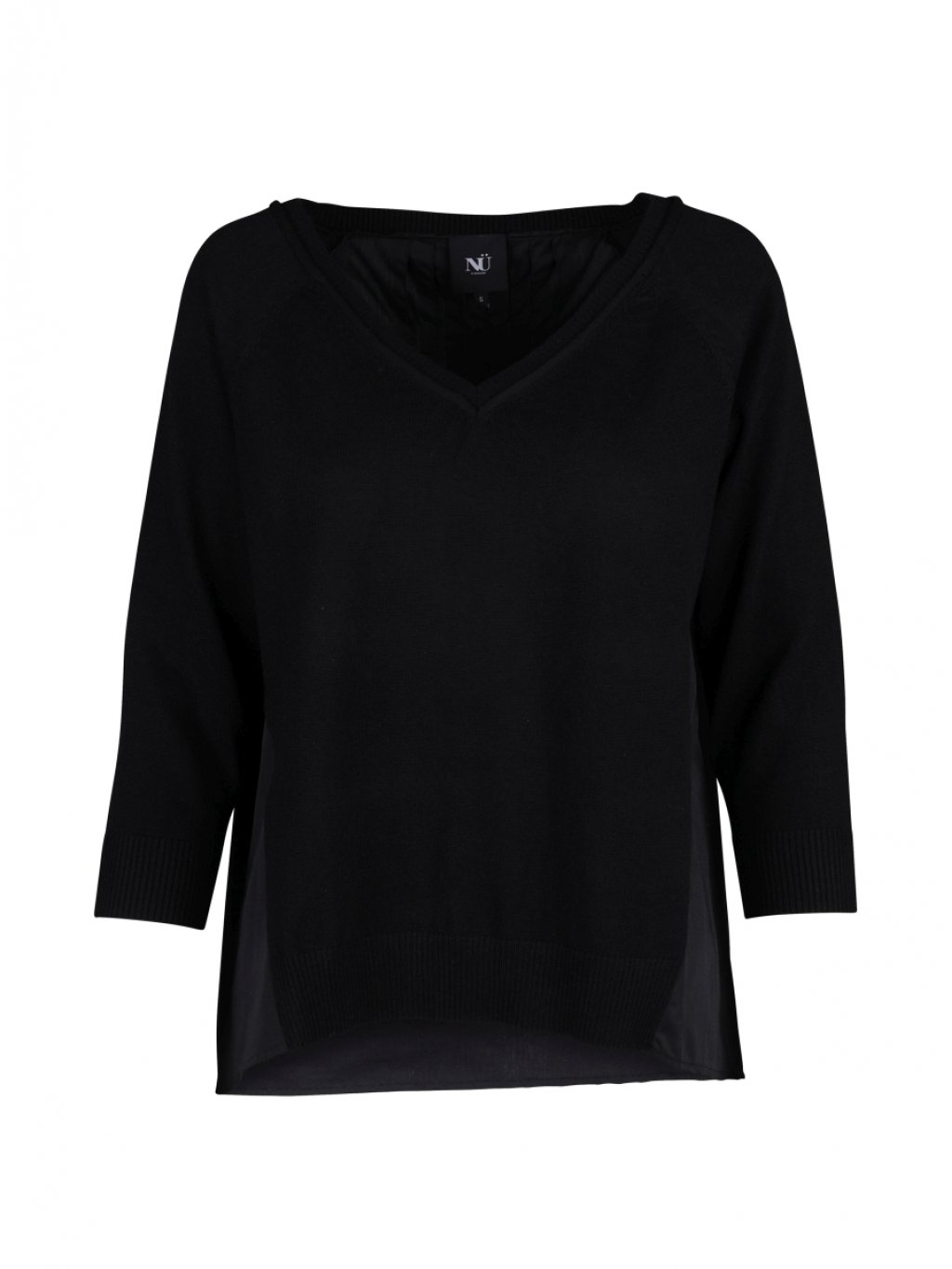 Svetr Nu Denmark 7961-50 černý s košilí