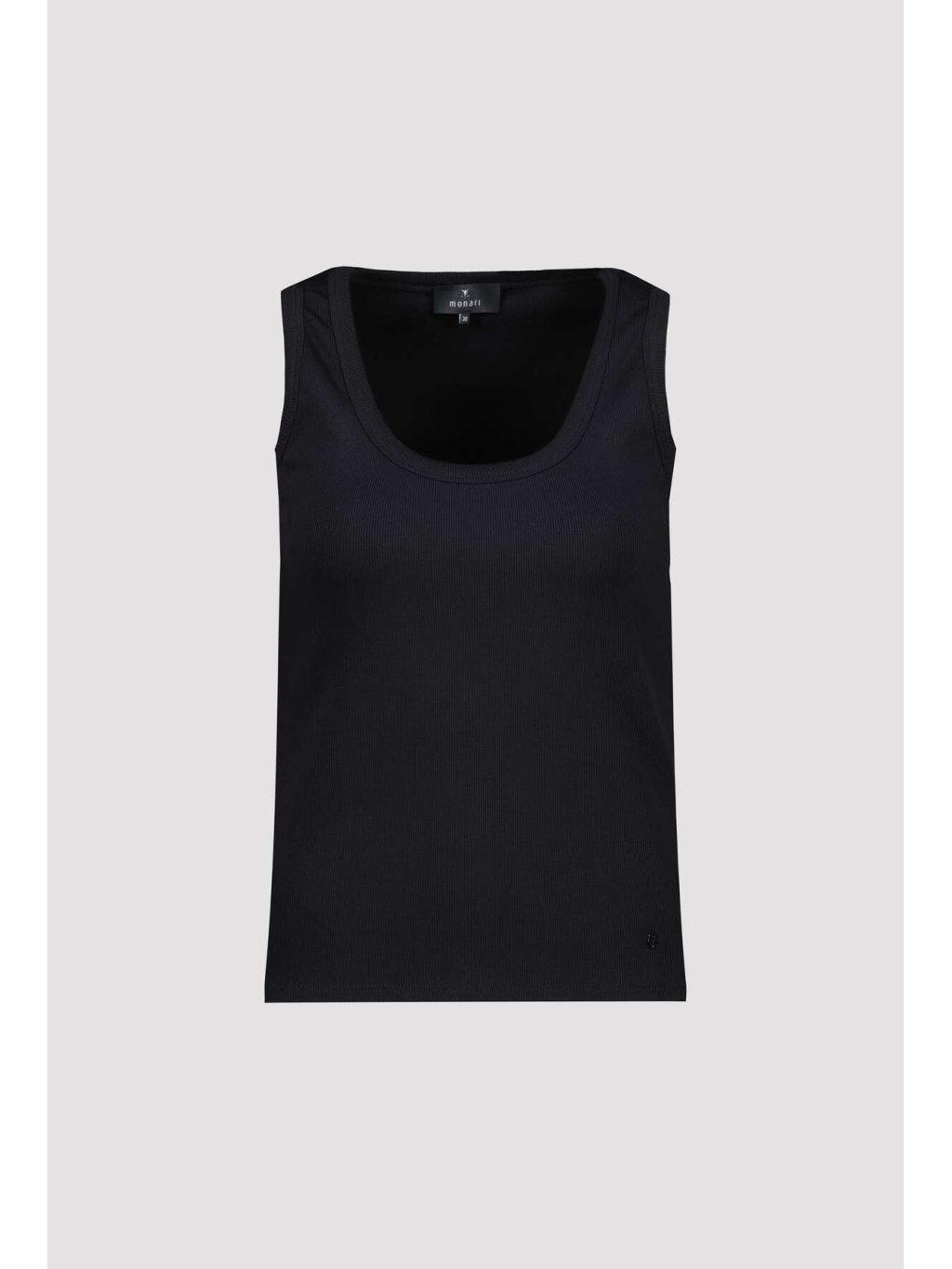 Top Monari 8871 černý basic na ramínka