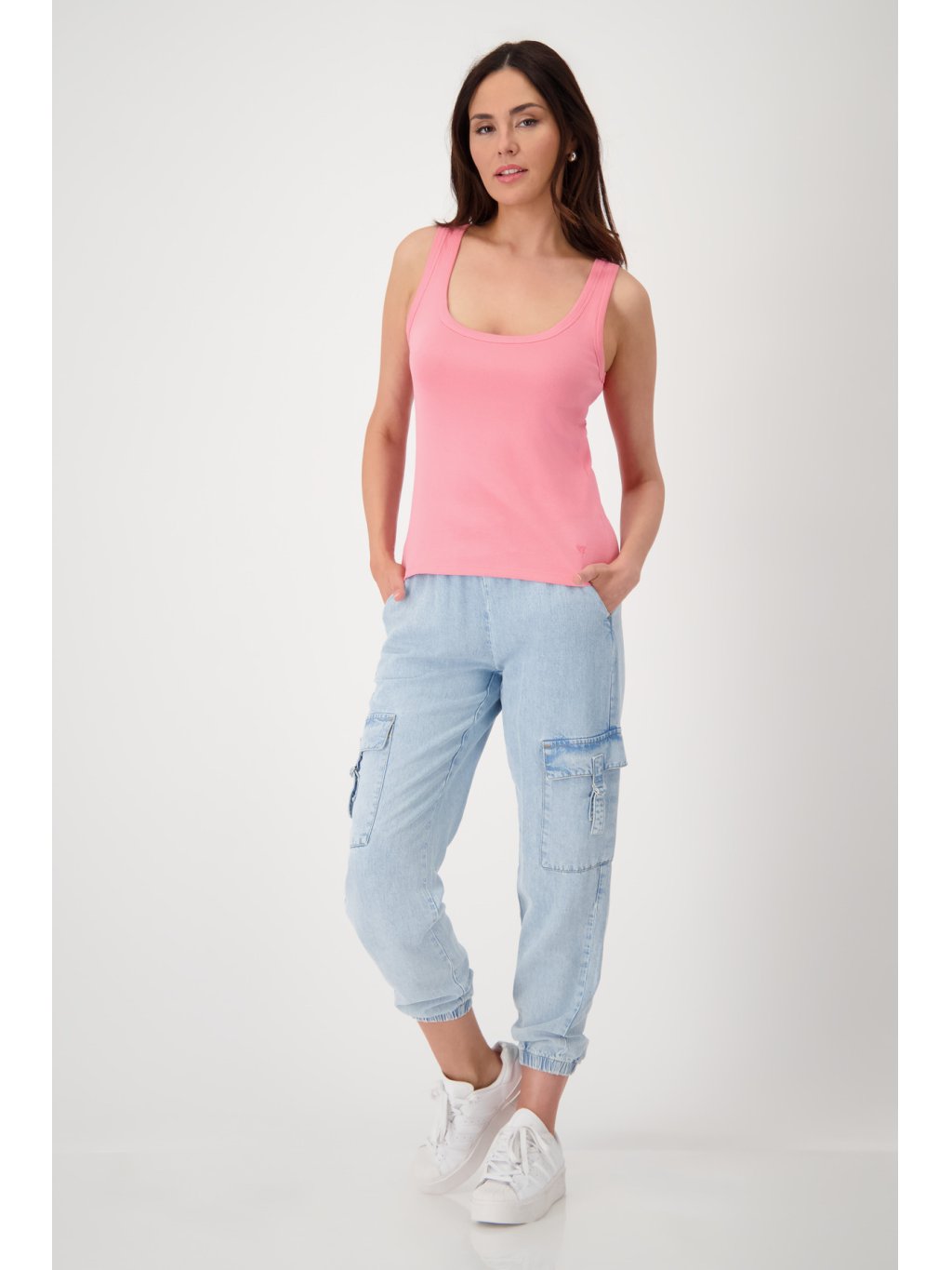 Top Monari 9754 korálově růžový basic