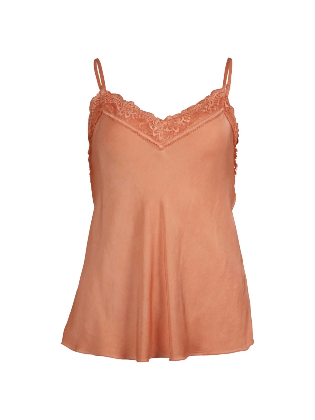 Top Nu Denmark 8424-46 světle oranžová s krajkou
