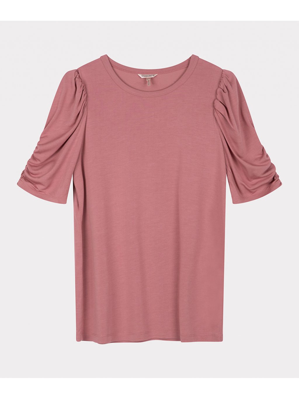 Tričko Esqualo 30510 růžové s řaseným rukávem