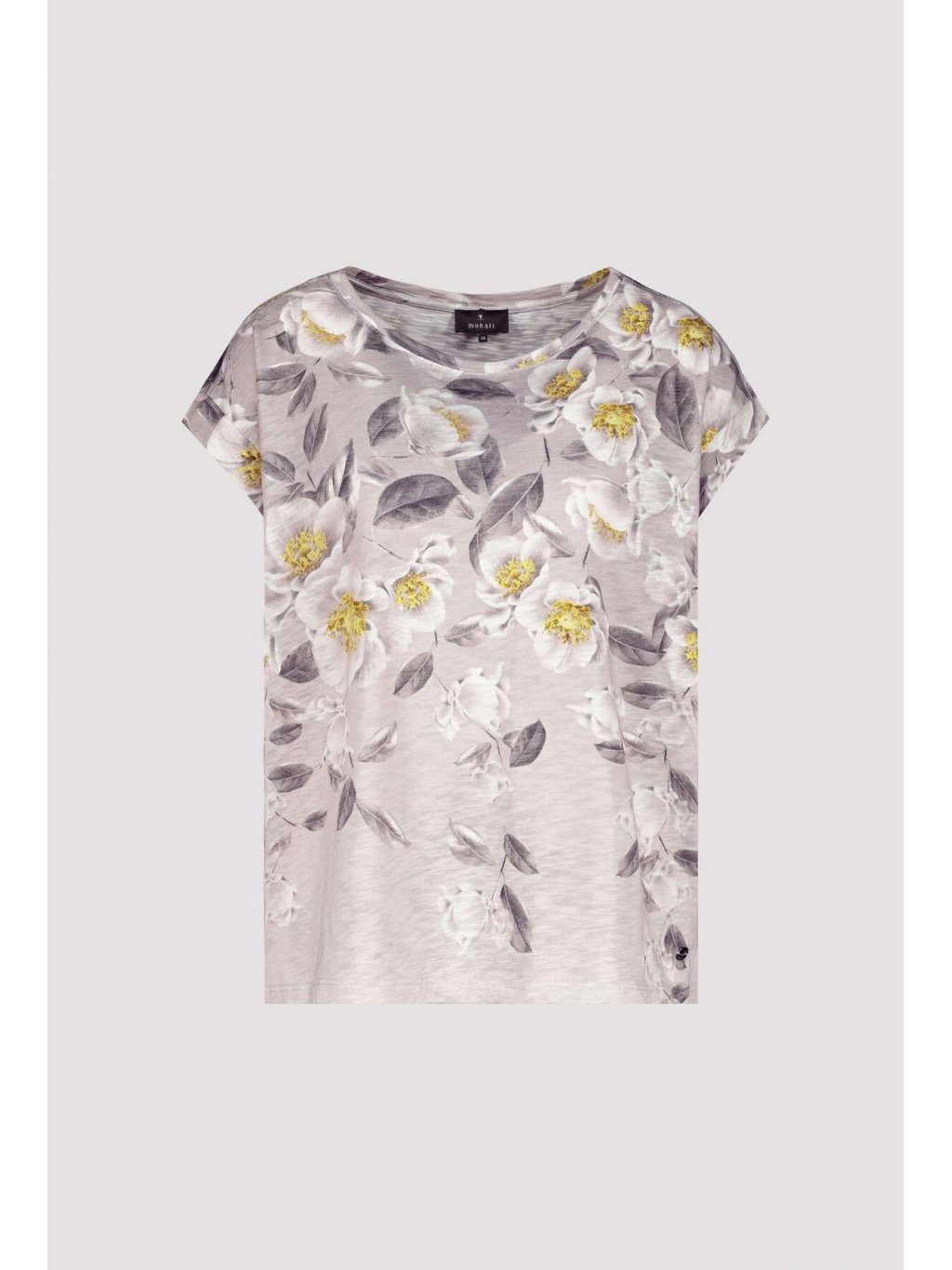 Tričko Monari 8661 s květinovým vzorem 