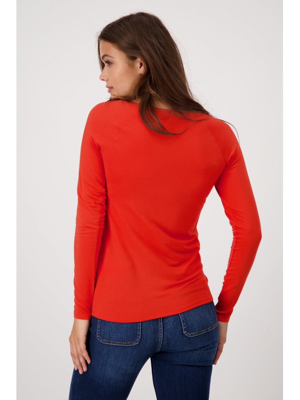Tričko Monari 6996 oranžové basic