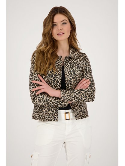 Bunda Monari leopardí vzor 6312