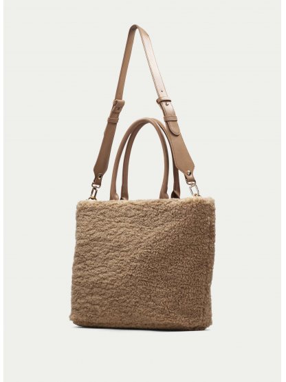 Kabelka Hispanitas BI232932 camel s chlupem 