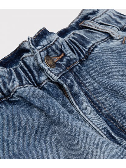 Kalhoty Esqualo 12506 středně modré džíny do pasu