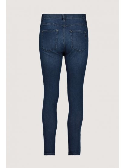 Kalhoty Monari 6628 tmavě modré džíny