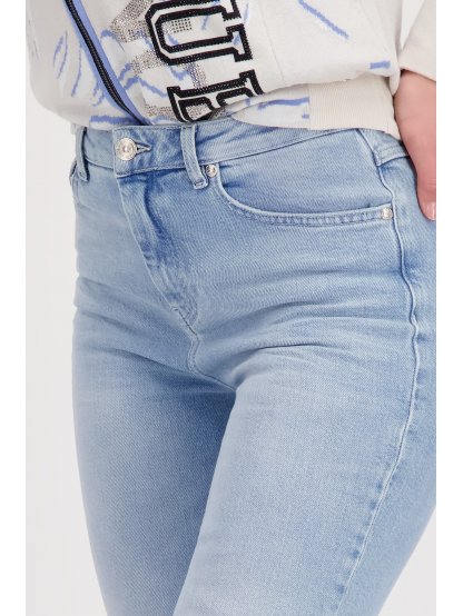 Kalhoty Monari 7408světle modré džíny rozšířené