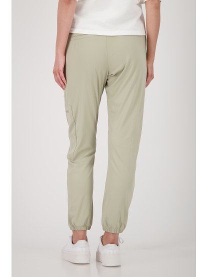 Kalhoty Monari 9590 světle zelené v cargo stylu