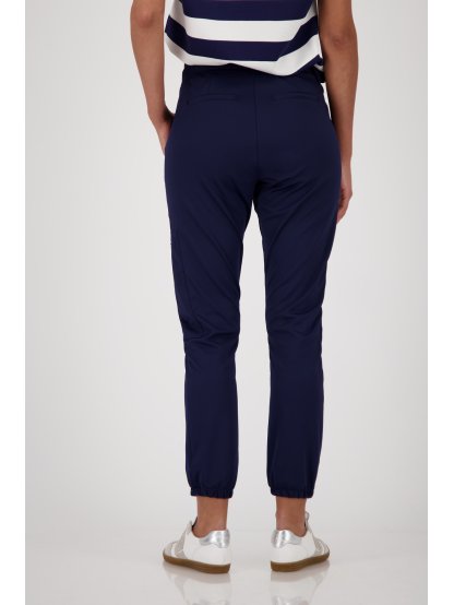 Kalhoty Monari 9590 tmavě modré v cargo stylu