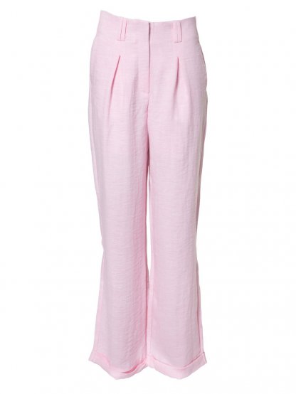 Kalhoty Nu Denmark 7551-10 jemně růžové široké 