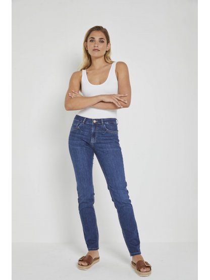 Kalhoty Para Mi Celine 212001 - D133 tmavě modré úzké džíny 