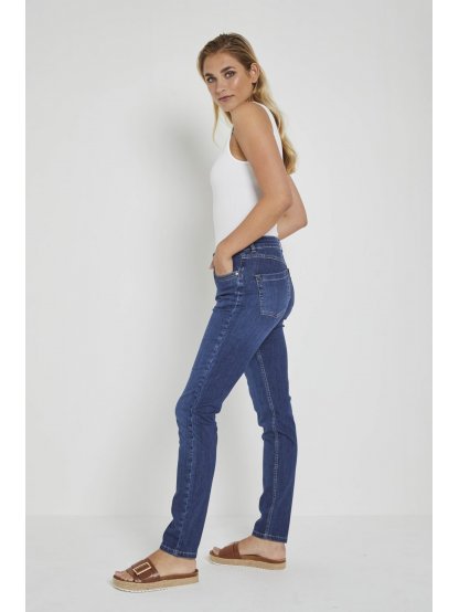 Kalhoty Para Mi Celine 212001 - D133 tmavě modré úzké džíny 