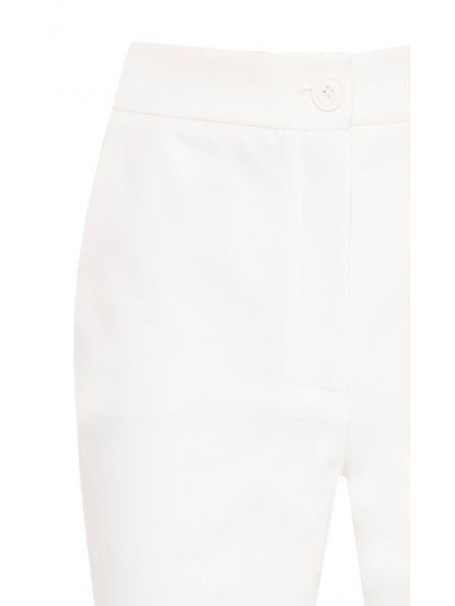 Kalhoty Zaps Adoncia jemně bílé