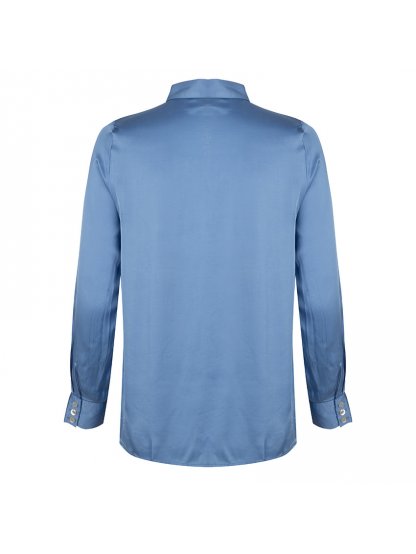 Košile Esqualo modrá saténová