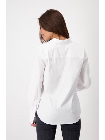 Košile Monari 7409 bílá uvolněná