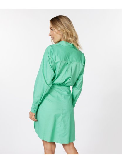 Šaty Esqualo 16024 zelené košilové 