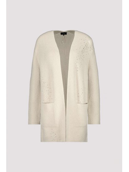 Svetr Monari 6312 jemně béžový cardigan 