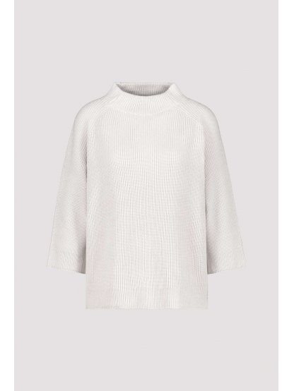Svetr Monari 7089 béžový minimalismus