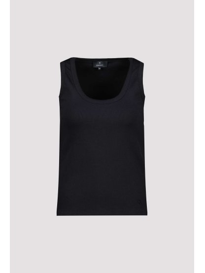 Top Monari 8871 černý basic na ramínka