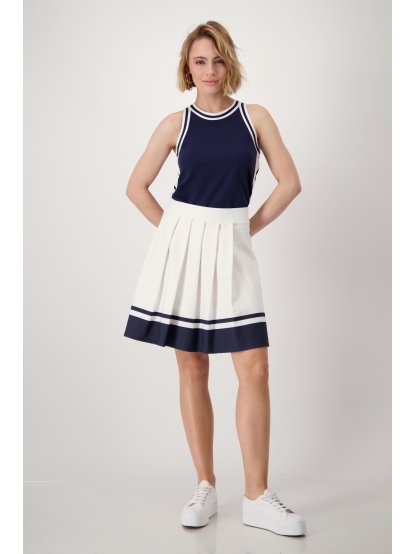 Top Monari 9782 tmavě modrý s kontrastním lemováním