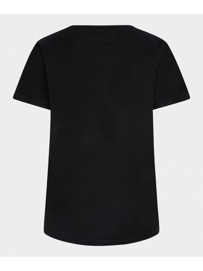 Tričko Esqualo 5704 černé s flitry