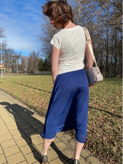 Tričko Kyra tee teplá bílá s nápisem