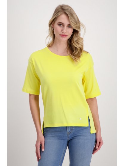 Tričko Monari 8351 žluté s krátkým rukávem