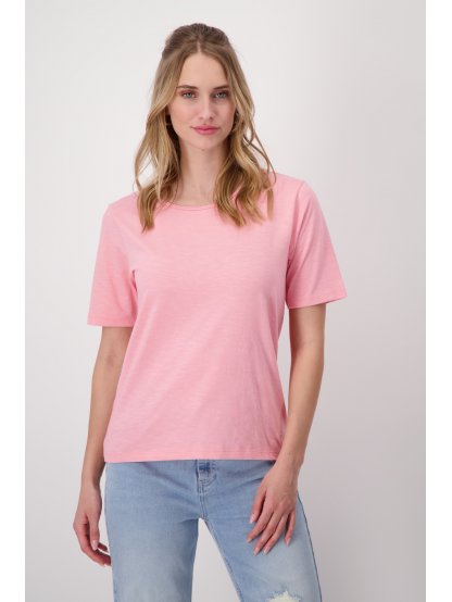 Tričko Monari 8527 růžové s krátkým rukávem 