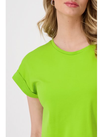 Tričko Monari 8820 zelené basic 