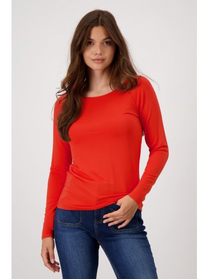 Tričko Monari 6996 oranžové basic