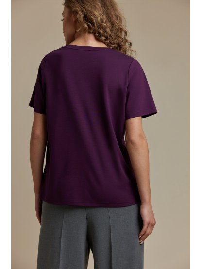 Tričko Tova Premium fialové 