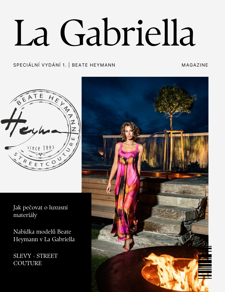 FASHION MAGAZINE LA GABRIELLA - 1. vydání BEATE HEYMANN