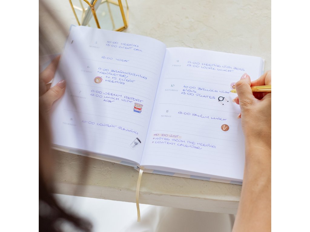 Hardback A5 Planner 2026 Bold Balance | Love & Story Design
