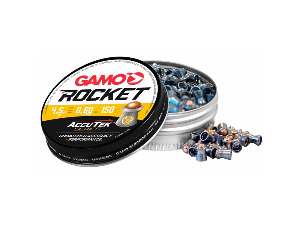 Diabolky GAMO rocket AccuTek cal.4,5mm 150ks