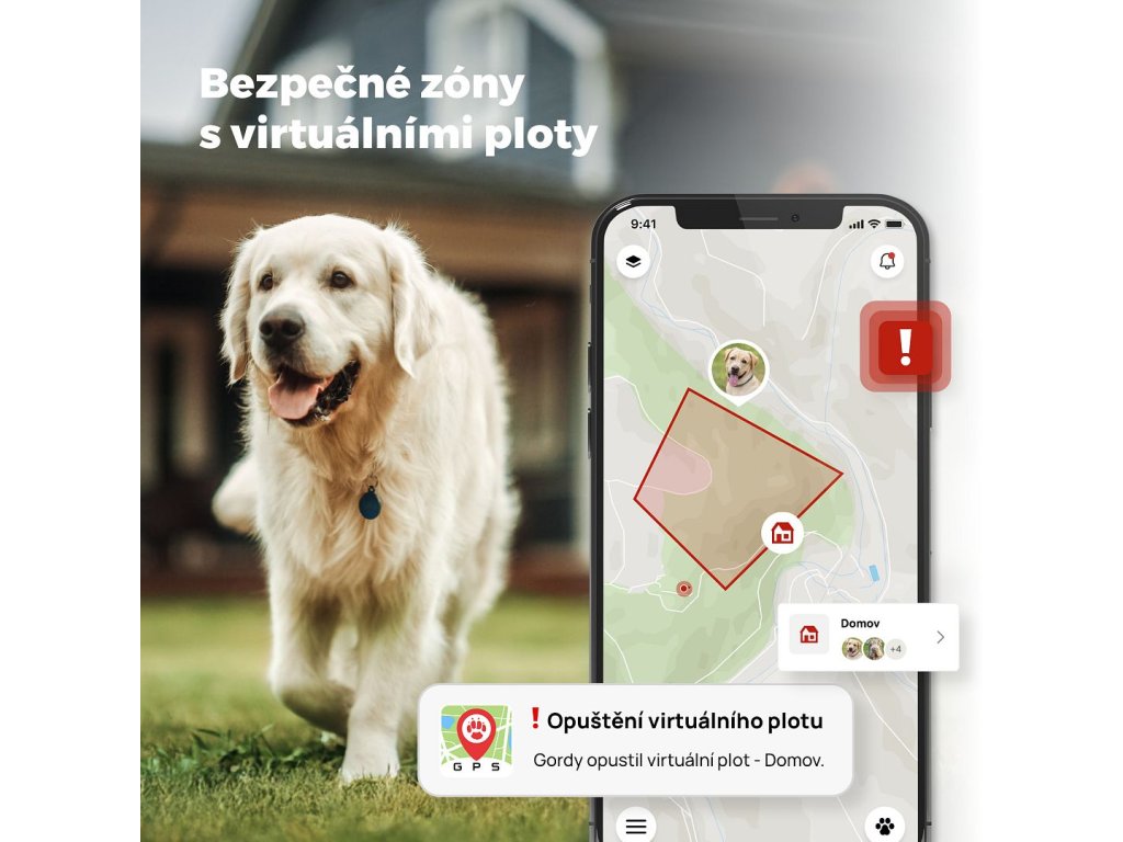 DOG GPS mini lokátor pro psy