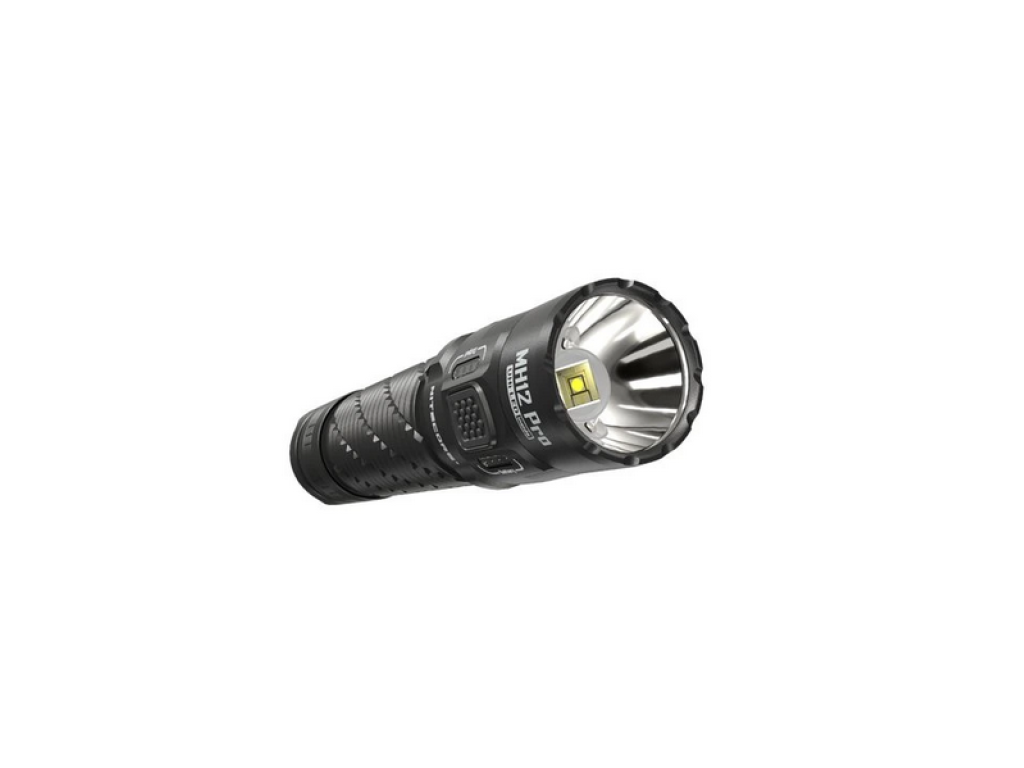NITECORE MH12 Pro taktická LED svítilna, 3 300 lm, 505m, 1x 21700, USB-C nabíjení
