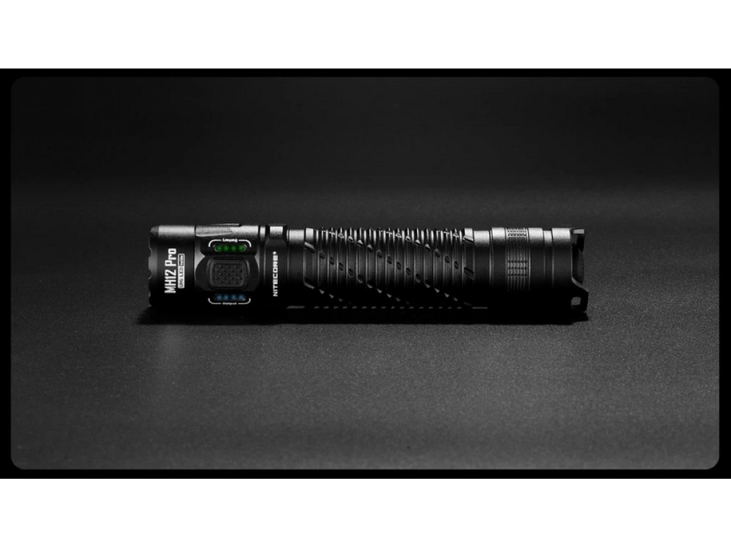 NITECORE MH12 Pro taktická LED svítilna, 3 300 lm, 505m, 1x 21700, USB-C nabíjení