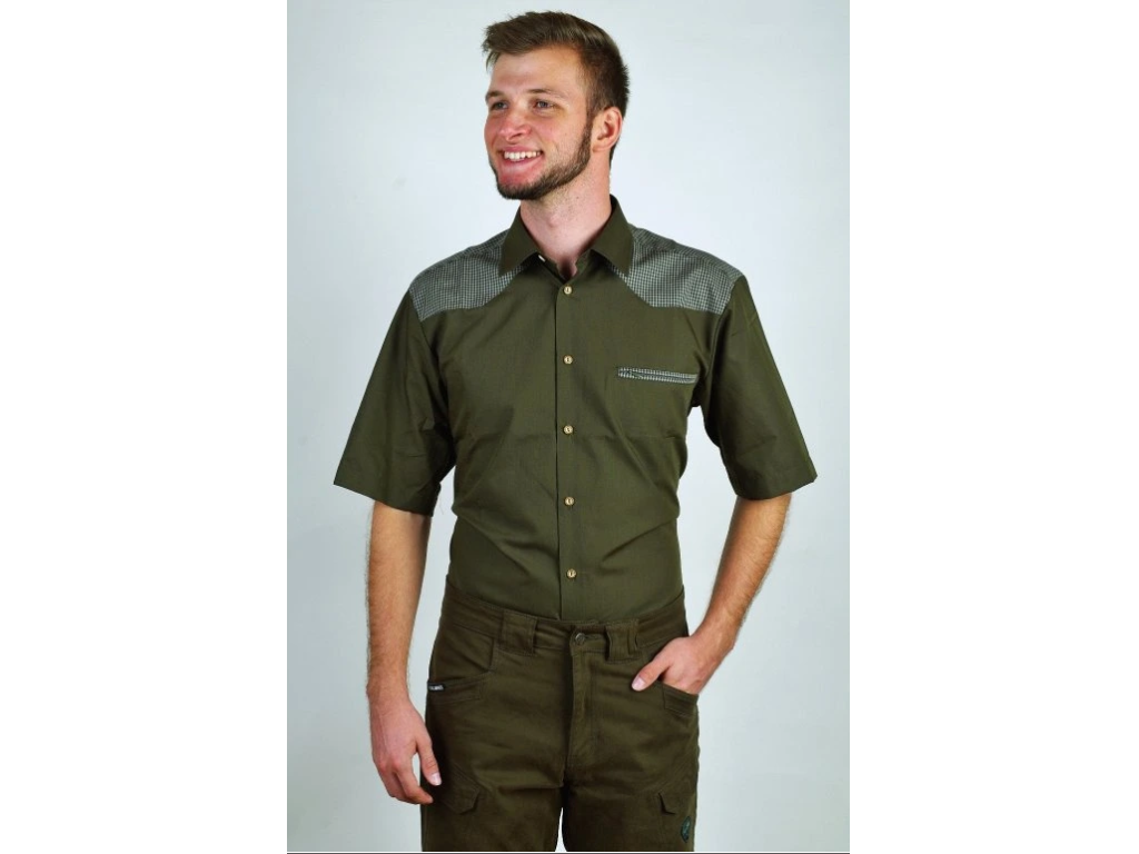 Pánská košile s krátkým ruk. model 194116 