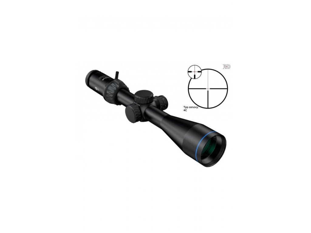 Puškohled Optika6 3-18x50 RD SFP