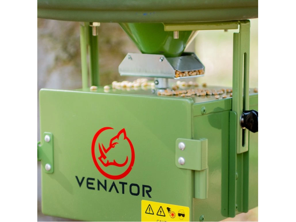 Sada krmný automat Venator + 50l sud + sprej + 15m lano + lanová kladka 