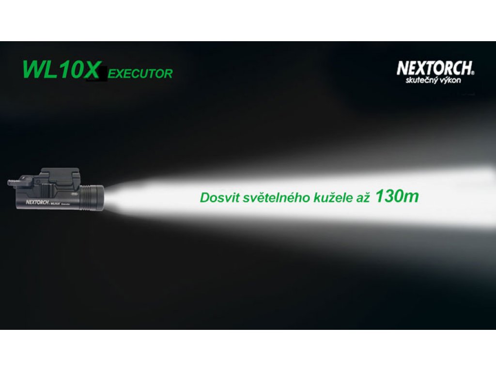Taktická svítilna NexTORCH WL10X Executor