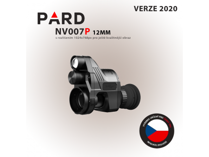 Digitální zásádka PARD NV007A - 12mm  1x (verze 2020)