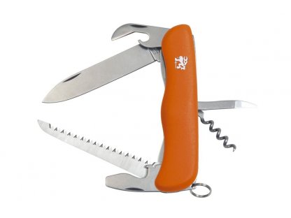 Kapesní zavírací nůž Praktik NUZ 115-NH-6/AK oranžový