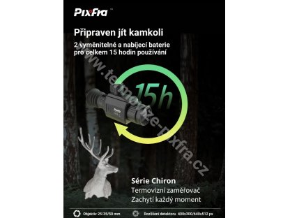 Termovizní puškohled - Pixfra C425 Chiron