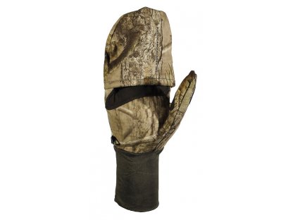 Windproof flap gloves lovecké rukavice s klopou b. 3DX kamufláž