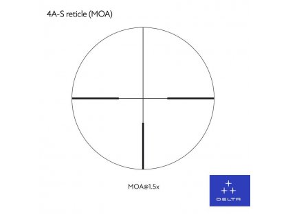 Zaměřovač Titanium HD 1,5-9x45 4A S (MOA)