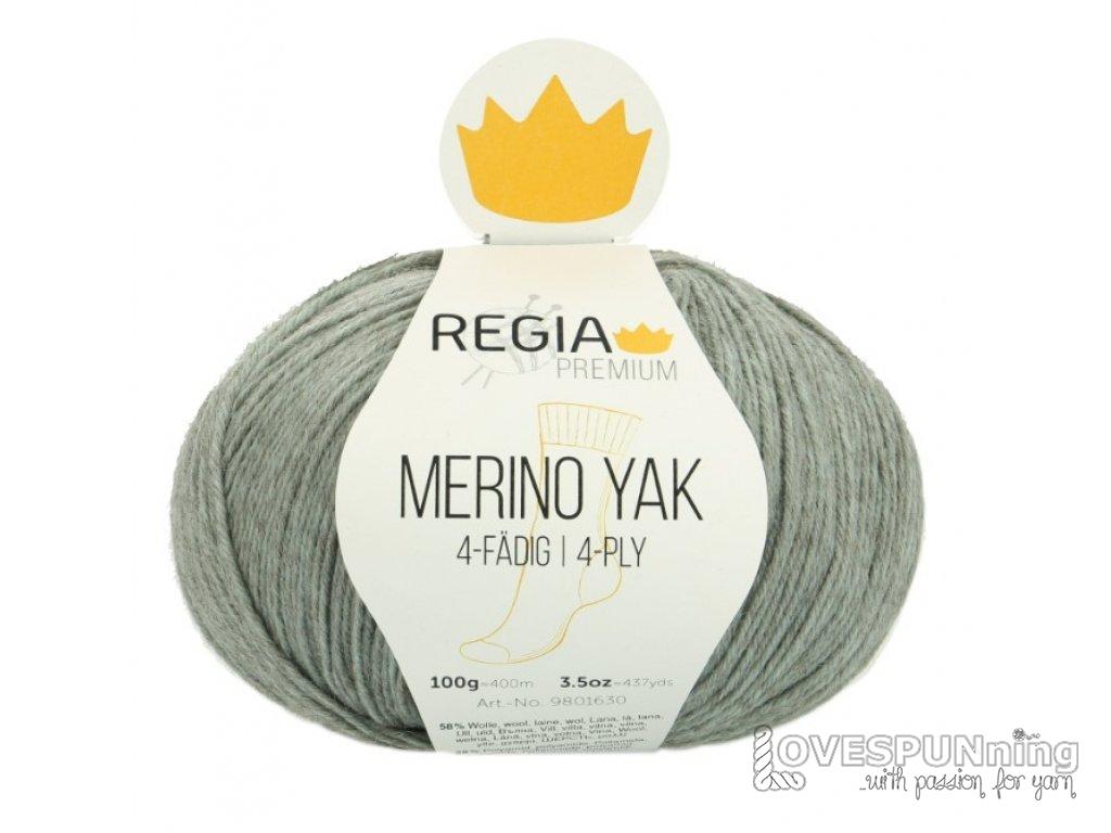 Regia Premium Merino Yak Mint meliert 7513