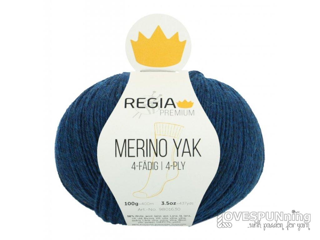 Regia Premium Merino Yak Nachtblau meliert 7515